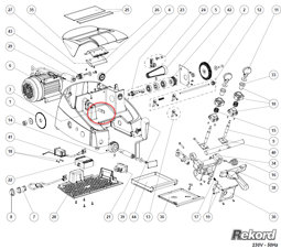 Toon details voor Silca taster D911932ZR (REKORD) Afbeelding van Silca taster D911932ZR (REKORD)