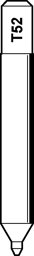 Toon details voor Silca taster T52 MTX Evo/Pro D740381ZB Afbeelding van Silca taster T52 MTX Evo/Pro D740381ZB