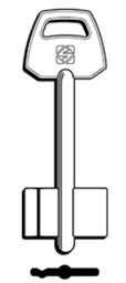 Toon details voor Silca Klaviersleutel brass 5EZ9 Afbeelding van Silca Klaviersleutel brass 5EZ9
