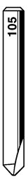 Toon details voor Silca frees H105    (QC) D708740ZB Afbeelding van Silca frees H105    (QC) D708740ZB