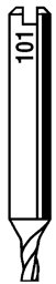 Toon details voor Silca frees H101 D708742ZB Afbeelding van Silca frees H101 D708742ZB