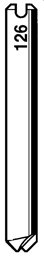 Toon details voor Silca frees H126   (QC) D711128ZB Afbeelding van Silca frees H126   (QC) D711128ZB