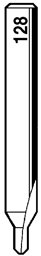 Toon details voor Silca frees W128   (QC) D711124ZB Afbeelding van Silca frees W128   (QC) D711124ZB