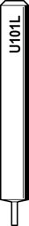 Toon details voor Silca Taster U101L TUBULAR KEYS D735284ZB Afbeelding van Silca Taster U101L TUBULAR KEYS D735284ZB