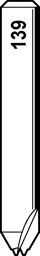 Toon details voor Silca FREES W139              (QC) D724961ZB Afbeelding van Silca FREES W139              (QC) D724961ZB