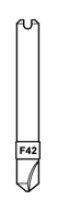 Toon details voor Silca frees F42 MTX Evo/Pro D740446ZB Afbeelding van Silca frees F42 MTX Evo/Pro D740446ZB