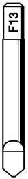 Toon details voor Silca frees F13 MTX Evo/Pro D740410ZB Afbeelding van Silca frees F13 MTX Evo/Pro D740410ZB