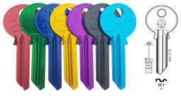 Toon details voor Silca Cilindersleutel Ultralite donkerblauw ZE1 Afbeelding van Silca Cilindersleutel Ultralite donkerblauw ZE1