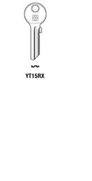 Toon details voor Silca Cilindersleutel staal YT15RX Afbeelding van Silca Cilindersleutel staal YT15RX