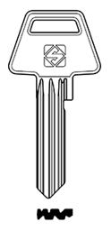 Toon details voor Silca Cilindersleutel brass ASS193 Afbeelding van Silca Cilindersleutel brass ASS193