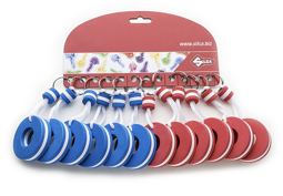 Toon details voor Silca sleutelhanger drijver reddingsboei AVK404086 12 stuks Afbeelding van Silca sleutelhanger drijver reddingsboei AVK404086 12 stuks