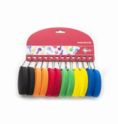 Toon details voor Silca sleutelhanger drijver AVK404089 12 stuks Afbeelding van Silca sleutelhanger drijver AVK404089 12 stuks