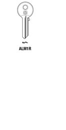 Toon details voor Silca Cilindersleutel staal ALM1R Afbeelding van Silca Cilindersleutel staal ALM1R