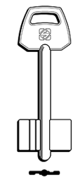 Toon details voor Silca Klaviersleutel brass 5EZ7 Afbeelding van Silca Klaviersleutel brass 5EZ7