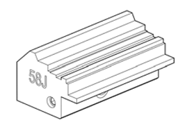 Toon details voor Silca Futura adapter 58J - D746544ZB Afbeelding van Silca Futura adapter 58J - D746544ZB