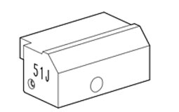 Toon details voor Silca Futura adapter 51J - D744634ZB Afbeelding van Silca Futura adapter 51J - D744634ZB
