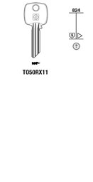 Toon details voor Silca Cilindersleutel brass TO50RX11 Afbeelding van Silca Cilindersleutel brass TO50RX11