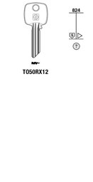 Toon details voor Silca Cilindersleutel brass TO50RX12 Afbeelding van Silca Cilindersleutel brass TO50RX12