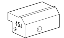 Toon details voor Silca Futura adapter 45J - D744497ZB Afbeelding van Silca Futura adapter 45J - D744497ZB