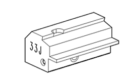 Toon details voor Silca Futura adapter 33J - D744295ZB Afbeelding van Silca Futura adapter 33J - D744295ZB