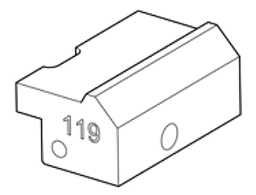 Toon details voor Silca Futura adapter 119 D7A1553ZB Afbeelding van Silca Futura adapter 119 D7A1553ZB