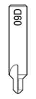 Toon details voor Silca Futura frees 09D - D744508ZB Afbeelding van Silca Futura frees 09D - D744508ZB