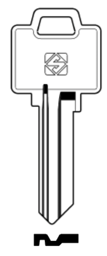 Toon details voor Silca Cilindersleutel brass BVA3 Afbeelding van Silca Cilindersleutel brass BVA3