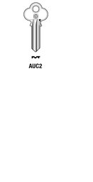 Toon details voor Silca Cilindersleutel brass AUC2 Afbeelding van Silca Cilindersleutel brass AUC2