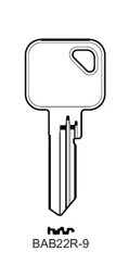 Toon details voor Silca Cilindersleutel brass BAB22R9 Afbeelding van Silca Cilindersleutel brass BAB22R9