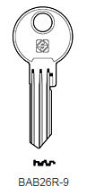 Toon details voor Silca Cilindersleutel brass BAB26R9 Afbeelding van Silca Cilindersleutel brass BAB26R9