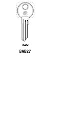 Toon details voor Silca Cilindersleutel brass BAB27 Afbeelding van Silca Cilindersleutel brass BAB27