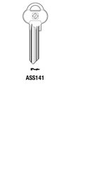 Toon details voor Silca Cilindersleutel brass ASS141 Afbeelding van Silca Cilindersleutel brass ASS141