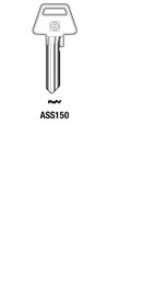 Toon details voor Silca Cilindersleutel brass ASS150 Afbeelding van Silca Cilindersleutel brass ASS150