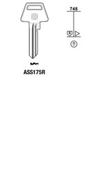Toon details voor Silca Cilindersleutel brass ASS175R Afbeelding van Silca Cilindersleutel brass ASS175R