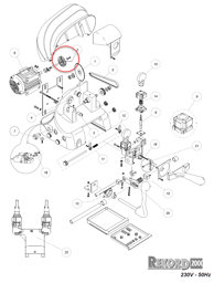 Toon details voor Silca nylon borstel Delta - Rekord 2000 D704764ZB Afbeelding van Silca nylon borstel Delta - Rekord 2000 D704764ZB
