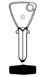 Toon details voor Silca Boringsleutel brass KE1 Afbeelding van Silca Boringsleutel brass KE1