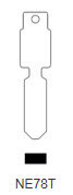 Toon details voor Silca Banensleutel brass NE78T Afbeelding van Silca Banensleutel brass NE78T