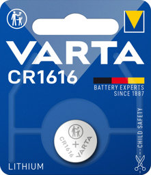Toon details voor VARTA batterij CR1616 - 3V Afbeelding van VARTA batterij CR1616 - 3V