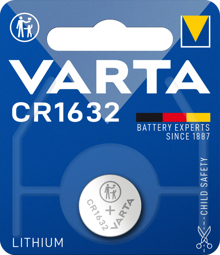 Toon details voor VARTA batterij CR1632 - 3V Afbeelding van VARTA batterij CR1632 - 3V