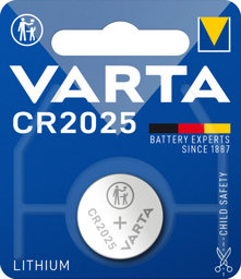 Toon details voor VARTA batterij CR2025 - 3V (doos 10 stuks) Afbeelding van VARTA batterij CR2025 - 3V (doos 10 stuks)