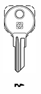 Toon details voor Silca Cilindersleutel brass TRI11R Afbeelding van Silca Cilindersleutel brass TRI11R