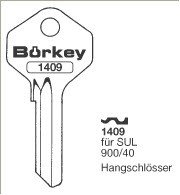 Toon details voor Borkey 1409 Cilindersleutel voor SUL 900/40 Afbeelding van Borkey 1409 Cilindersleutel voor SUL 900/40