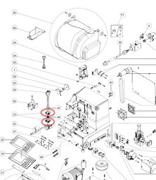 Toon details voor Silca Clamp (UC399 EVO boven+onder bek) D933194ZR Afbeelding van Silca Clamp (UC399 EVO boven+onder bek) D933194ZR