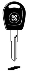Toon details voor Silca Transpondersleutel brass HU49XTE zonder chip Afbeelding van Silca Transpondersleutel brass HU49XTE zonder chip