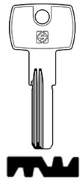 Toon details voor Silca Boringsleutel brass VIL1R Afbeelding van Silca Boringsleutel brass VIL1R