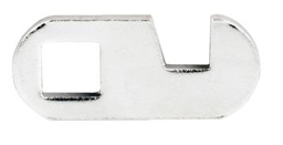 Toon details voor SISO sluitlip los A07 recht met haak 25mm Afbeelding van SISO sluitlip los A07 recht met haak 25mm