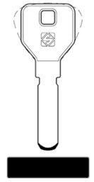 Toon details voor Silca Boringsleutel brass BM3 Afbeelding van Silca Boringsleutel brass BM3