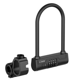 Toon details voor Basi fietsslot beugel met cijfercombinatie ZR317 Afbeelding van Basi fietsslot beugel met cijfercombinatie ZR317