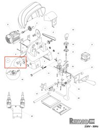 Toon details voor Silca MAIN SWITCH Rekord 2000 D912200ZR Afbeelding van Silca MAIN SWITCH Rekord 2000 D912200ZR