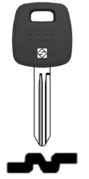 Toon details voor Silca Transpondersleutel brass NSN20TE zonder chip Afbeelding van Silca Transpondersleutel brass NSN20TE zonder chip
